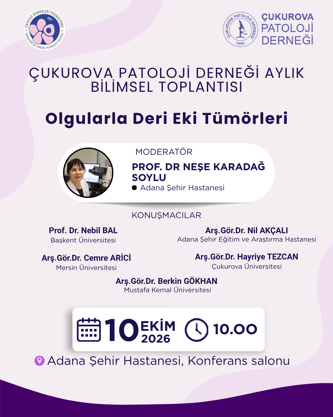 Aylık Bilimsel Toplantısı Olgularla Deri Eki Tümörleri